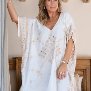 Short Kaftan Hilla Sundara Ivory