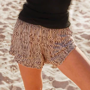 Cute Shorts Wild Zebra