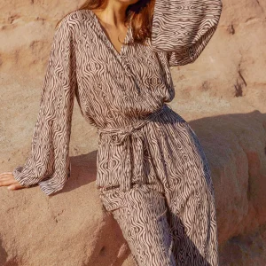 Flared Jumpsuit Wild Zebra