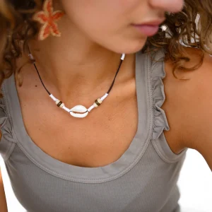 Necklace Canela Brown