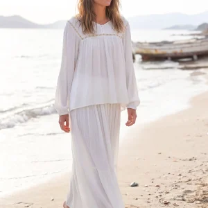 Blouse Kiki Paisley White