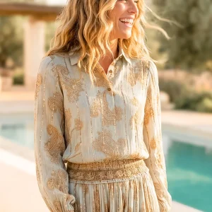 Blouse Briso Solmira Light Mint