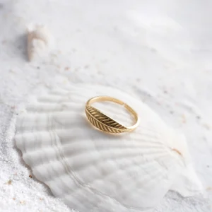 Leaf Whisper Ring