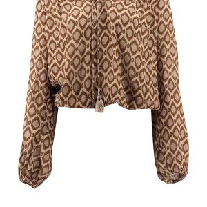 Blouse Yira Estampado Ecru