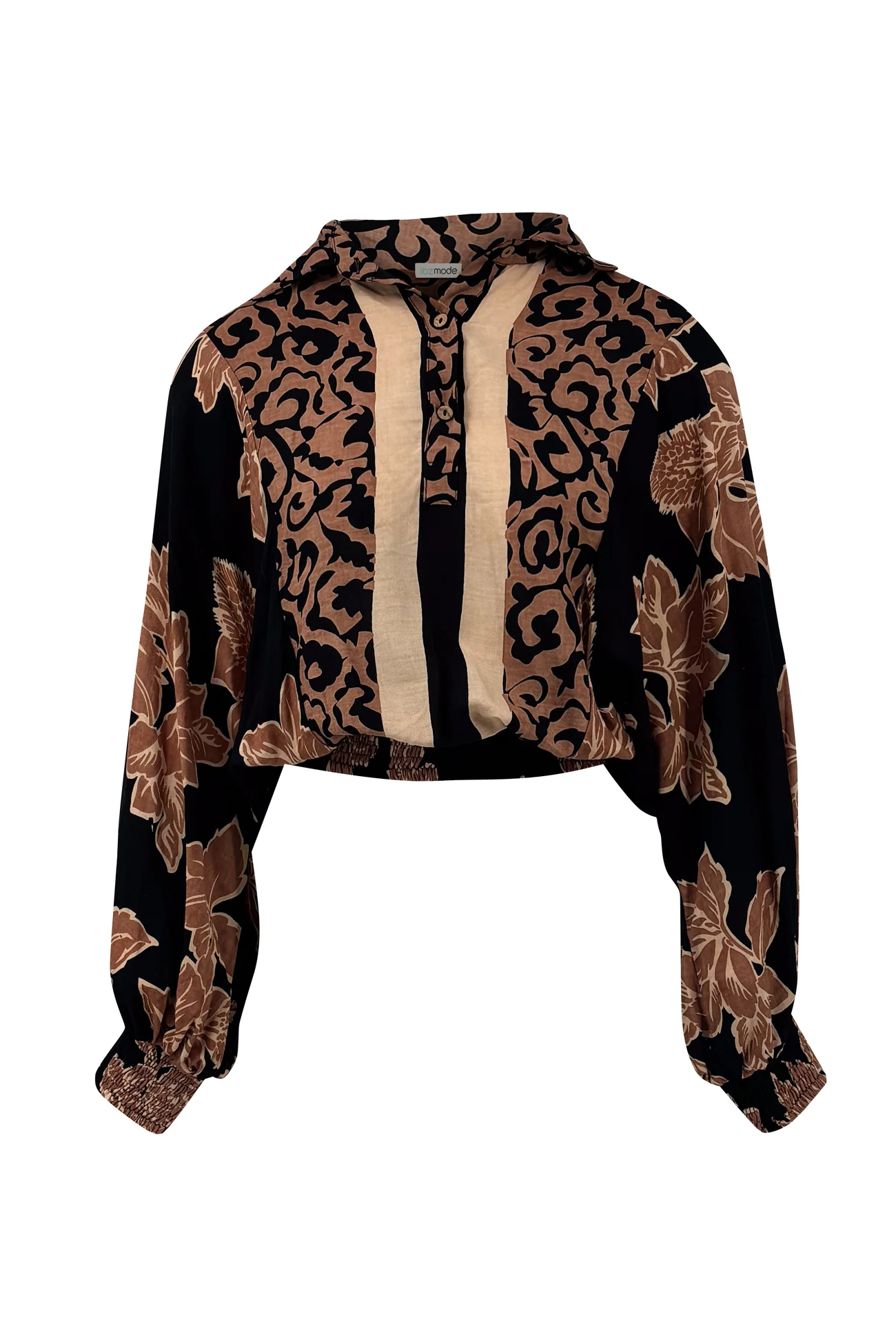 Blouse Briso Linea Black - Afbeelding 5