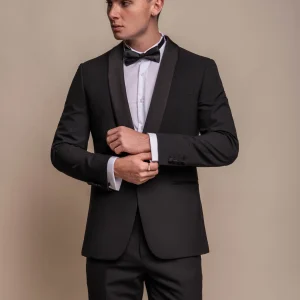 2-delig - Zwarte Smoking - Cavani Aspen Black