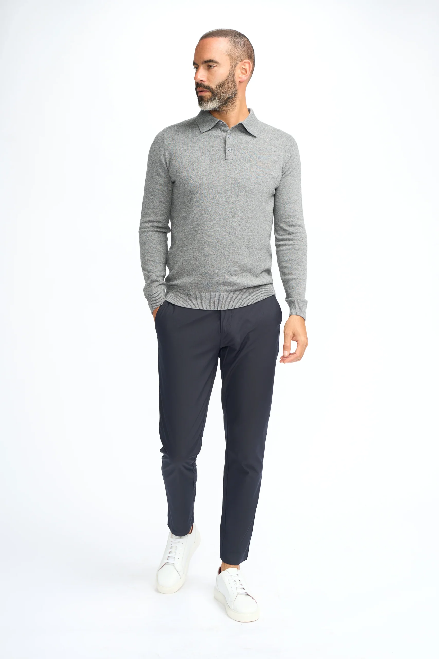 Cavani Boom Grey - Polo voor heren - Afbeelding 6