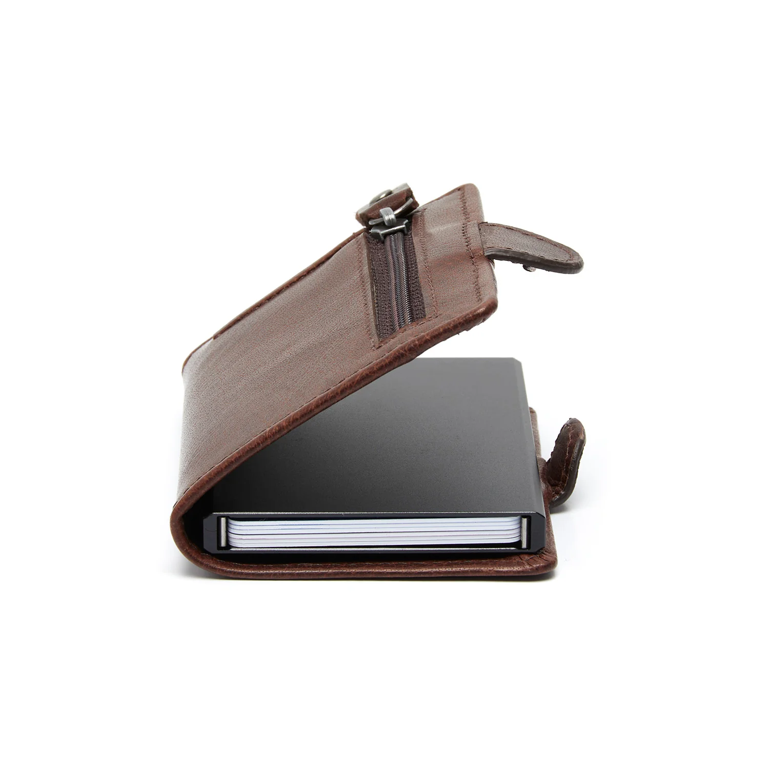 Leren Pashouder - The Chesterfield Brand Baldwin Brown - Afbeelding 4