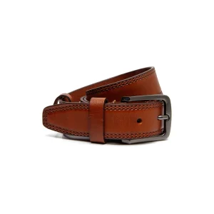 Leren Riem - Buffalo Leather - The Chesterfield Brand Tanaro Cognac