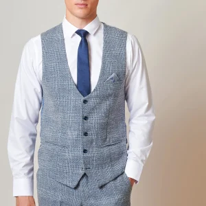 Marc Darcy - Gilet Kris Sky Blue