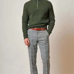 Marc Darcy - Pantalon Tweed Kris Silver grey
