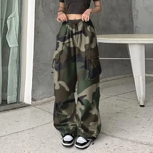 Cargo Broek Dames Camouflage