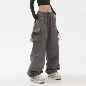 Cargo Broek Dames Grijs