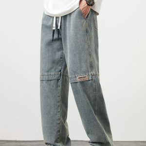 Cargo Broek Heren Zonder Zakken