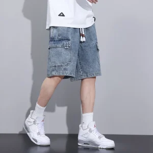 Cargo Jeans Short Heren