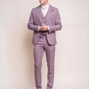 Cavani - Colbert Lilac Slim Fit