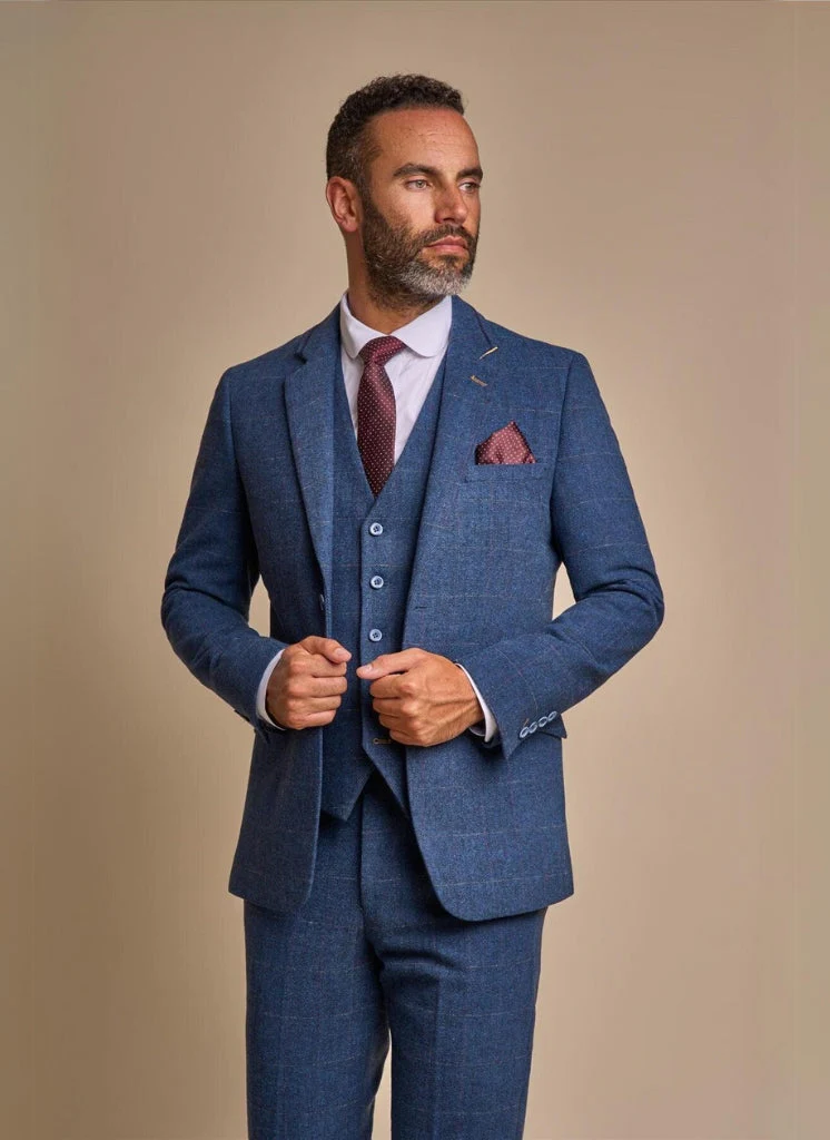 Cavani - Colbert Carnegi Navy Tweed