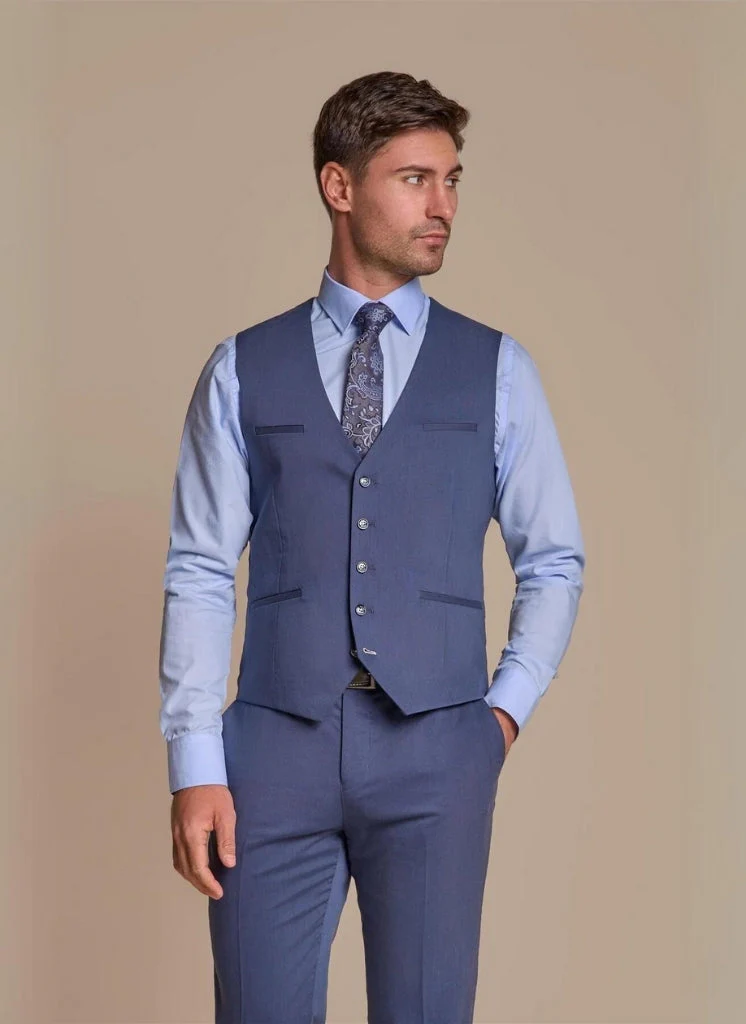 Cavani - Gilet Blauw Specter Teal - Afbeelding 2