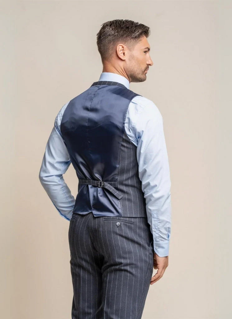 Cavani - Gilet Navy Blauw Invincible - Afbeelding 3