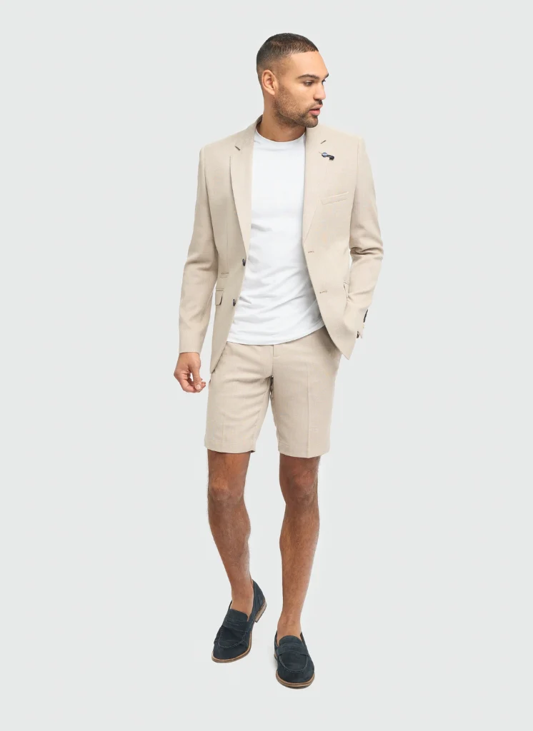 Cavani - Heren Korte Broek Miami Beige - Afbeelding 3
