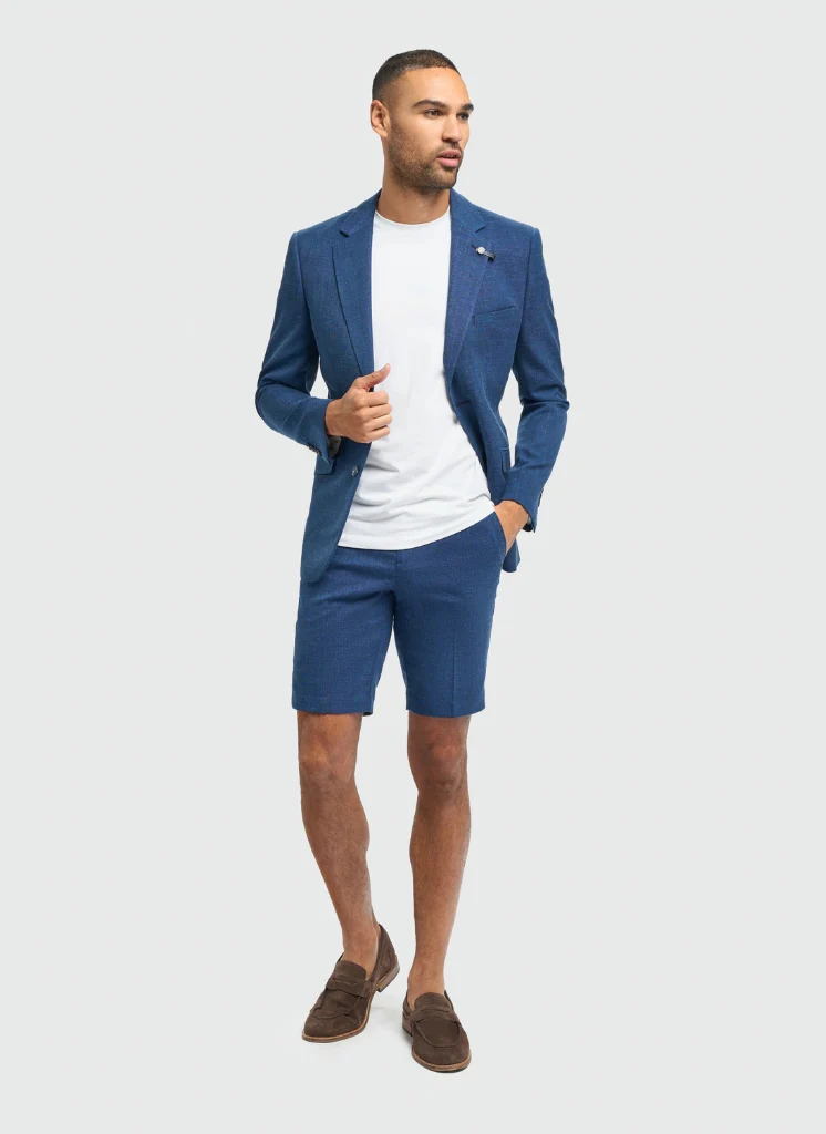 Cavani - Heren Korte Broek Miami Navy - Afbeelding 3