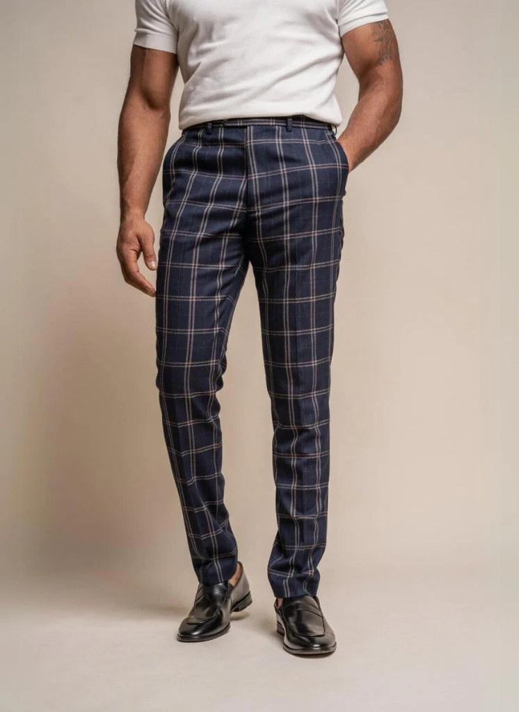 Cavani - Pantalon Hardy Navy, Gentlemans - Afbeelding 2