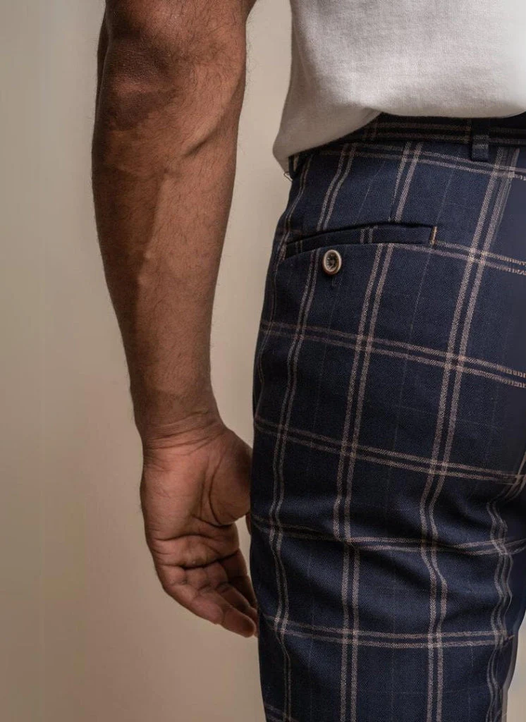 Cavani - Pantalon Hardy Navy, Gentlemans - Afbeelding 3