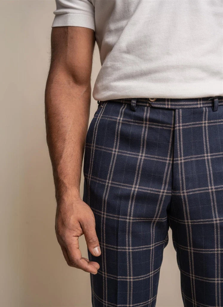 Cavani - Pantalon Hardy Navy, Gentlemans - Afbeelding 4