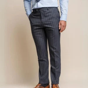 Cavani - Pantalon Navy Blauw Invincible Suit