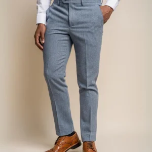 Cavani - Pantalon Wells Licht Blauw