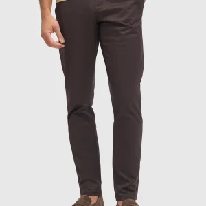 Chino broek heren Chocolate - Cavani Dakota Chocolate