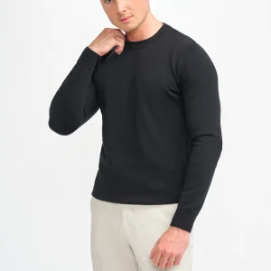 Cavani Connall Black - Gebreide trui voor heren