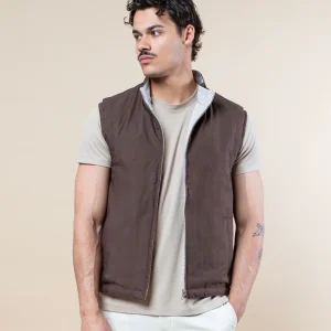 TWEEZIJDIGE PUFFER BODYWARMER