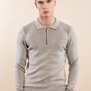 Fine Knit Longsleeve Polo