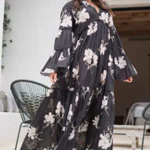 Dress Lucia Bloom Black