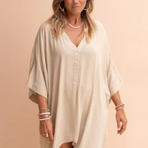 Short Kaftan Davina Beige