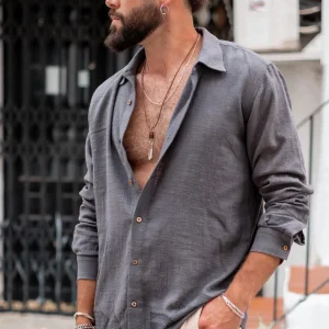 Blouse Andres Mandala Antraciet