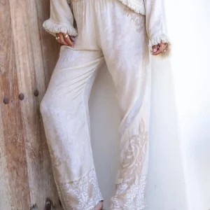 Pantalon Amora Calinda Ecru
