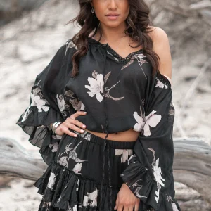 Skirt Dora Bloom Black