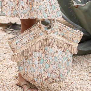 Bag Elvio Flower Sand