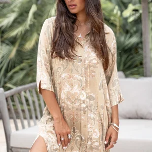 Blouse Aletta Barok Khaki