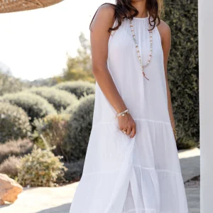 Strap Dress Madia White