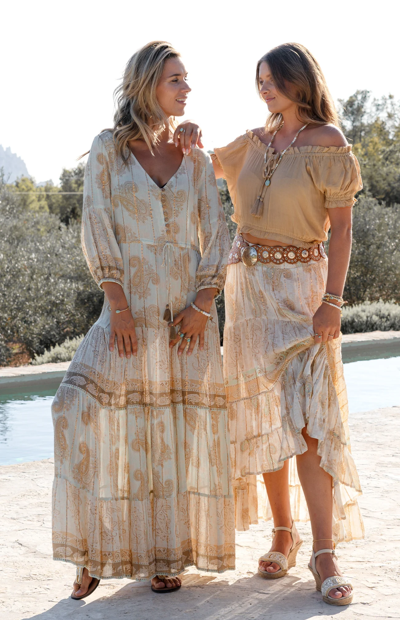 Skirt Santi Solmira Ivory - Afbeelding 8