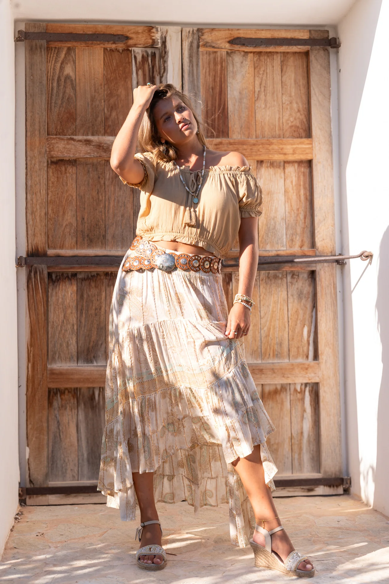 Skirt Santi Solmira Ivory