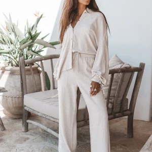 Lyana linen pants