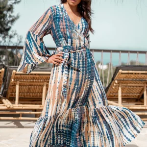 Wrap Dress Romina Beige