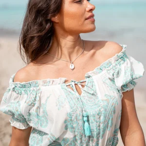 Gypsy Top Adella Aqua