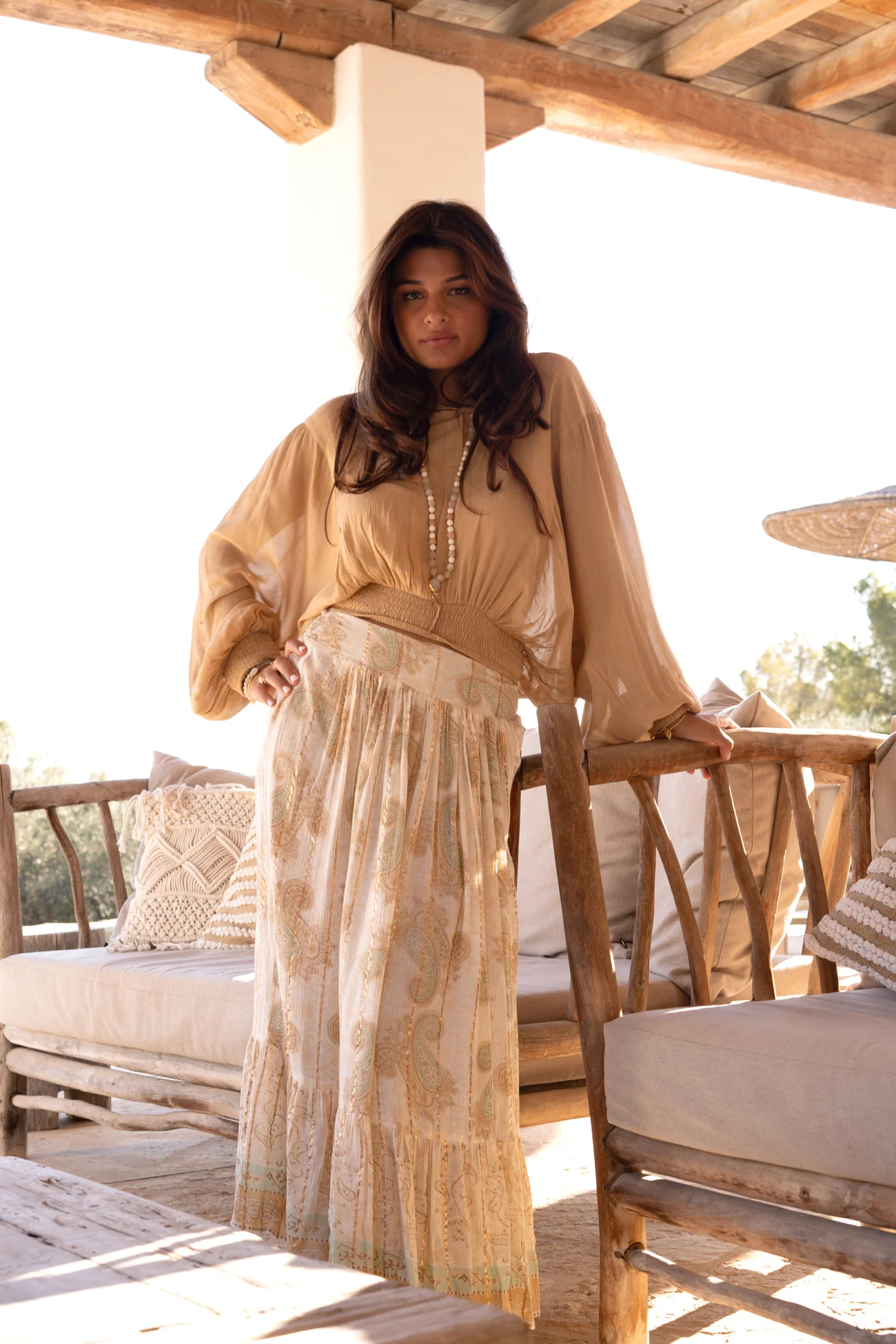 Skirt Lucia Solmira Ivory