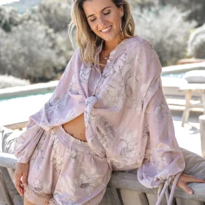 Blouse Aurea Coralia Old Pink