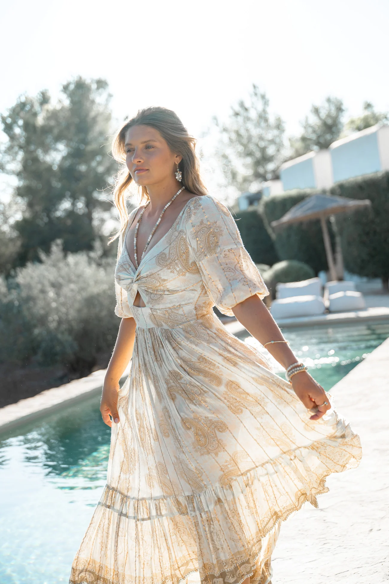 Dress Santi Solmira Ivory